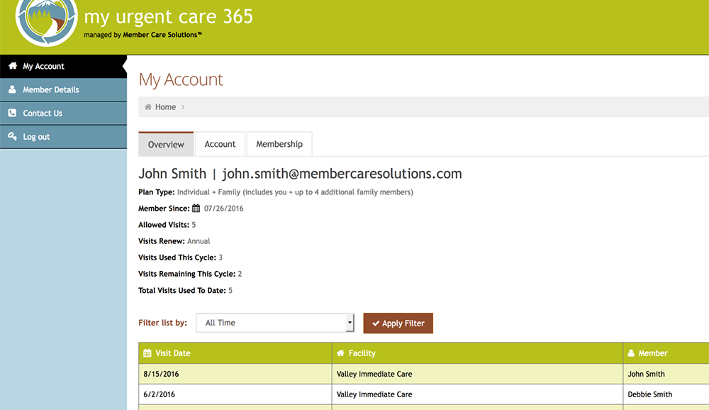 Member Account Portal Member Account Portal